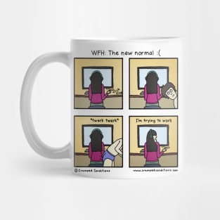 WFH the new normal :( Mug